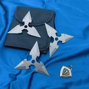 火影忍者飞镖暗器三角镖四角镖动漫游戏手办飞镖刀子卡卡西暗器