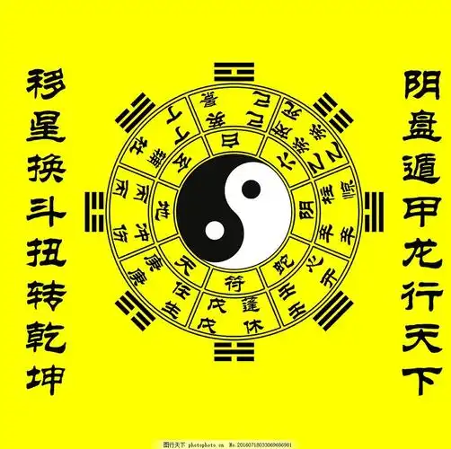 风水占卜运势吉凶道家太极八卦图 算命 手相 阴盘 遁甲 龙行 天下