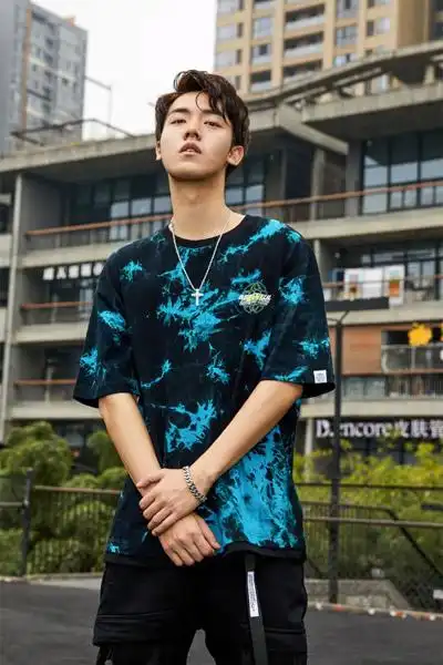 街头男人帮男装品牌2021夏季青春活力t恤