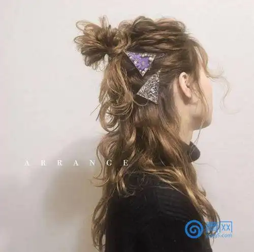 满大街都是半丸子头我美的不一样