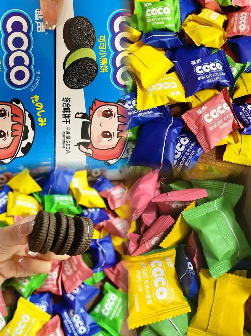 可可小黑饼.#零食推荐 迷你奥利奥来了,也太可爱了吧,有颜控 - 抖音