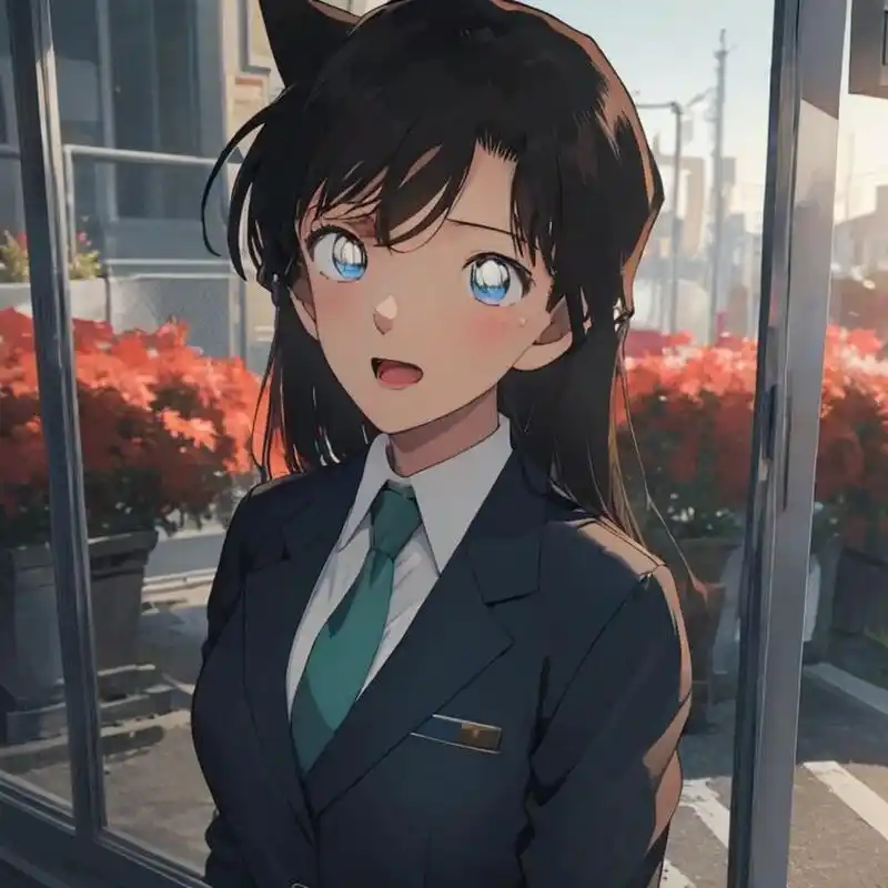 毛利兰头像重绘 #毛利兰# #名侦探柯南# #新兰# #stablediffusion