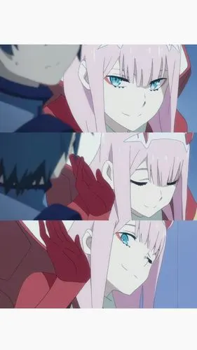 darling in the franxx 02zero two 自制拼接壁纸