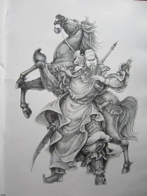 关公纹身图案及纹身注意事项