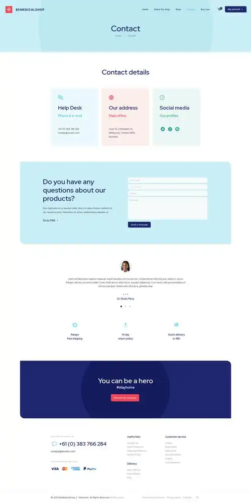 首页页头版式设计 联系我们界面一 价格网页设计界面一
