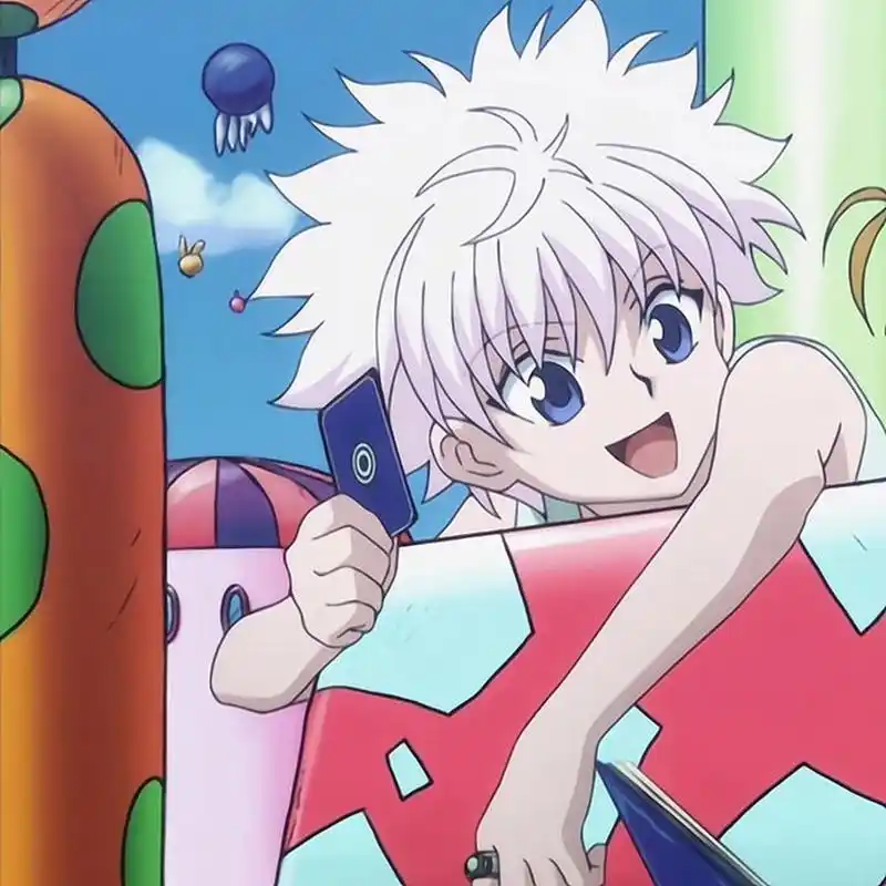 奇犽 #自截自调# #头像分享# #童年回憶# #全职猎人# #奇犽头像