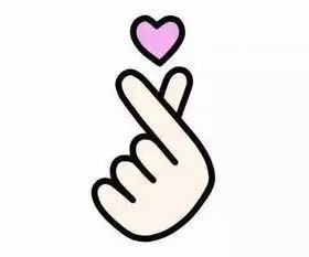 抖音火柴人比心简笔画