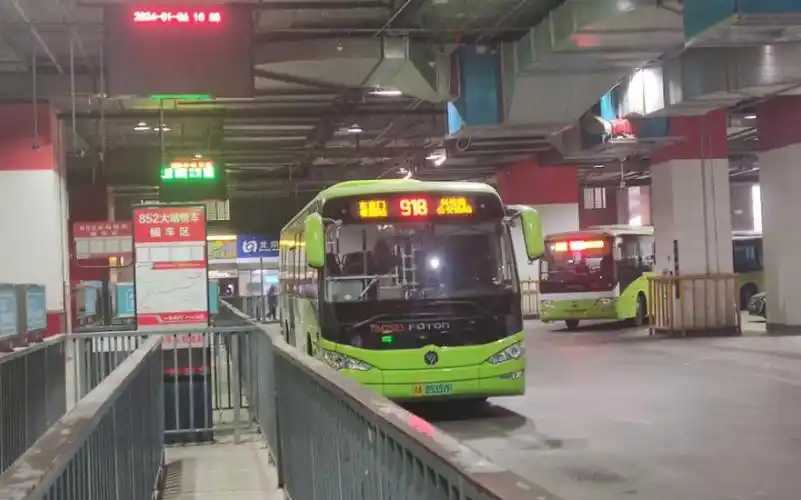 918路(东直门枢纽站-兴谷路公交场站)全程原速pov