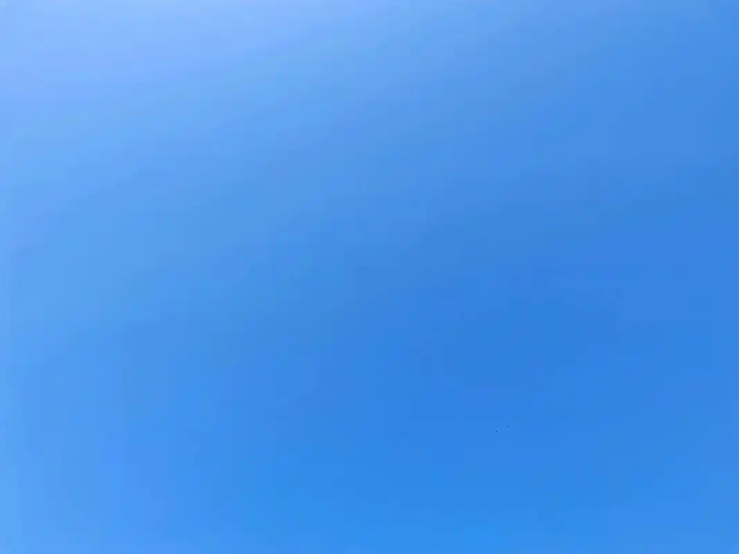 万里晴空,蓝天空