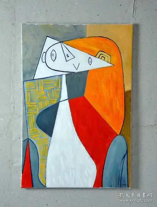 纯手绘布面油画毕加索抽象油画作品系列