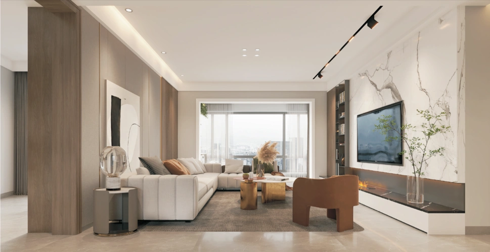 无主灯设计, 简洁时尚更是现代流行的趋势