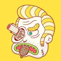 个性另类手绘搞笑人物脑袋qq头像图片这种幽默的人物没见过