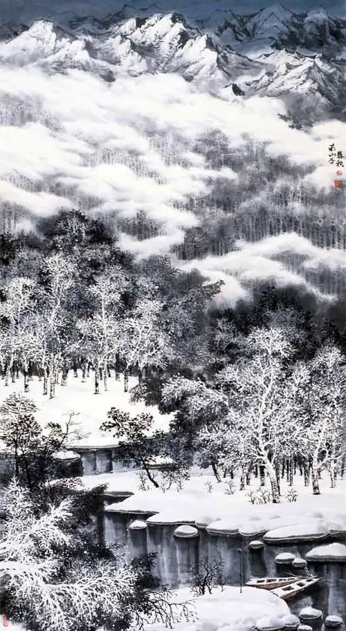《冰雪恋歌》连载之:长白山,我逝去的家园-中国山水画艺术网