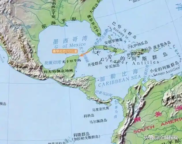 那么墨西哥湾到底有啥特殊之处呢?1.