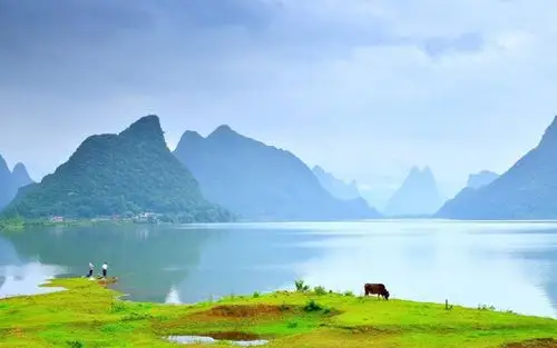 充满美好诗意的风景