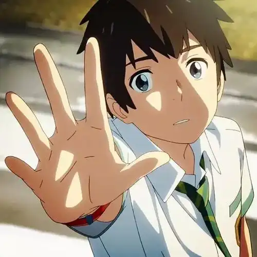 来源网络立花泷你的名字情侣头像