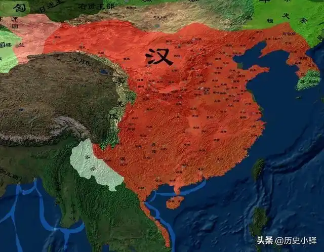 汉武帝一生为中国打下来多少领土