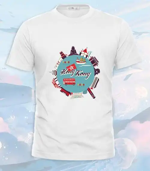 旅游文化衫定制图案设计旅行社团体文化衫定制