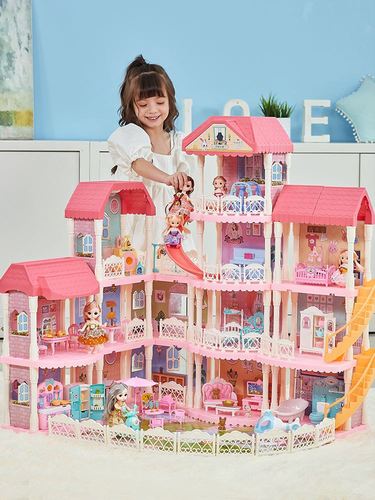 梦想别墅豪宅城堡尚美比芭比洋娃娃套装大号礼盒仿真公主女孩玩具