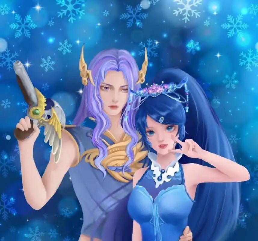 叶罗丽明思cp 陈思思的新造型和高泰明变身后的样子.