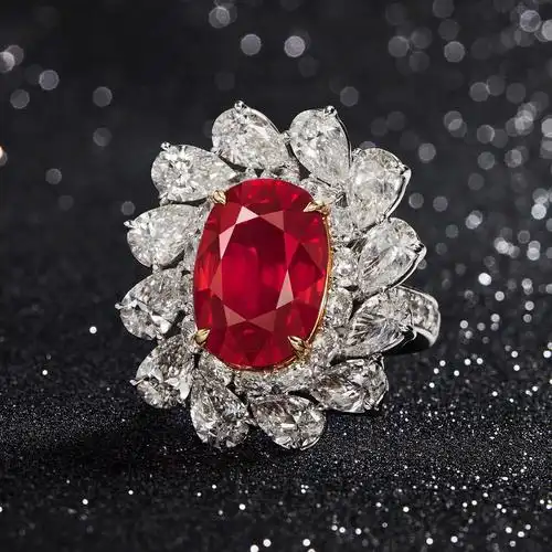 鸽血红红宝石镶嵌款式 大家喜欢哪一种啊