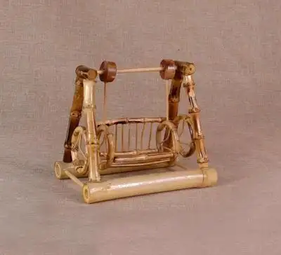 竹子工艺品手工创意装饰图片