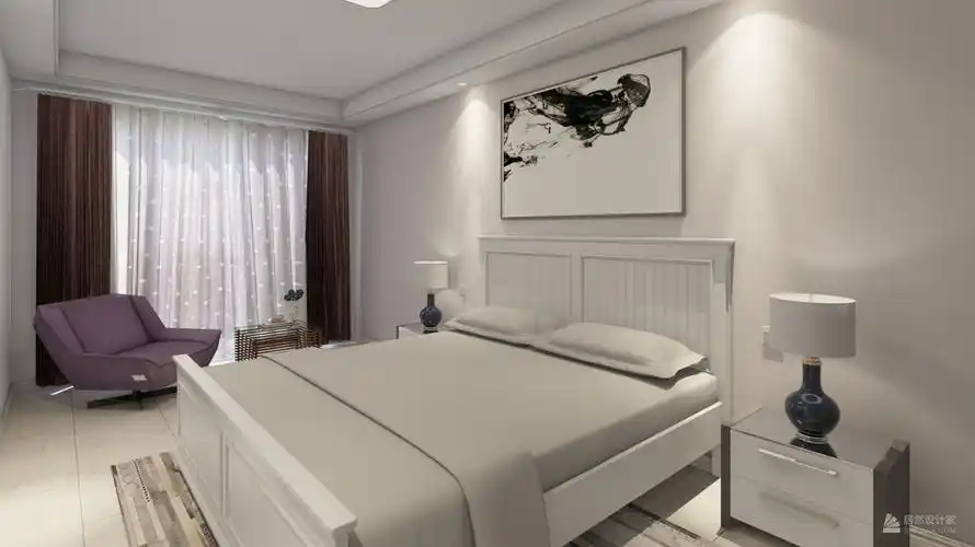 现代风格次卧装修设计效果图