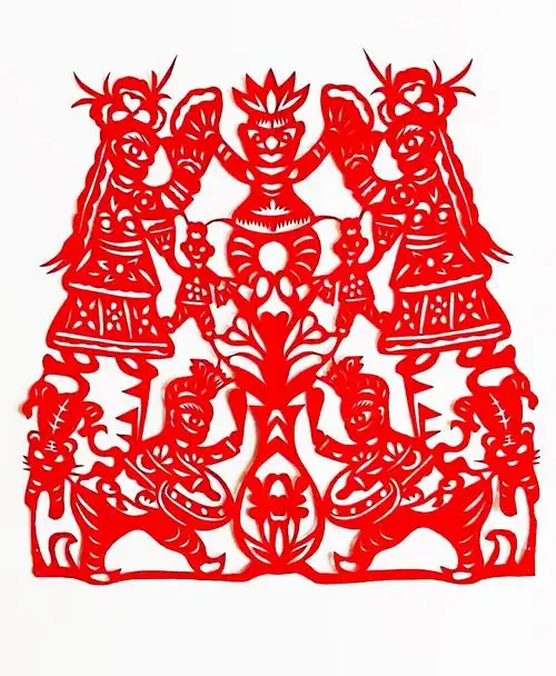 陕北洛川李苏琴民俗剪纸作品赏析_陕西省_延安市_协会会员