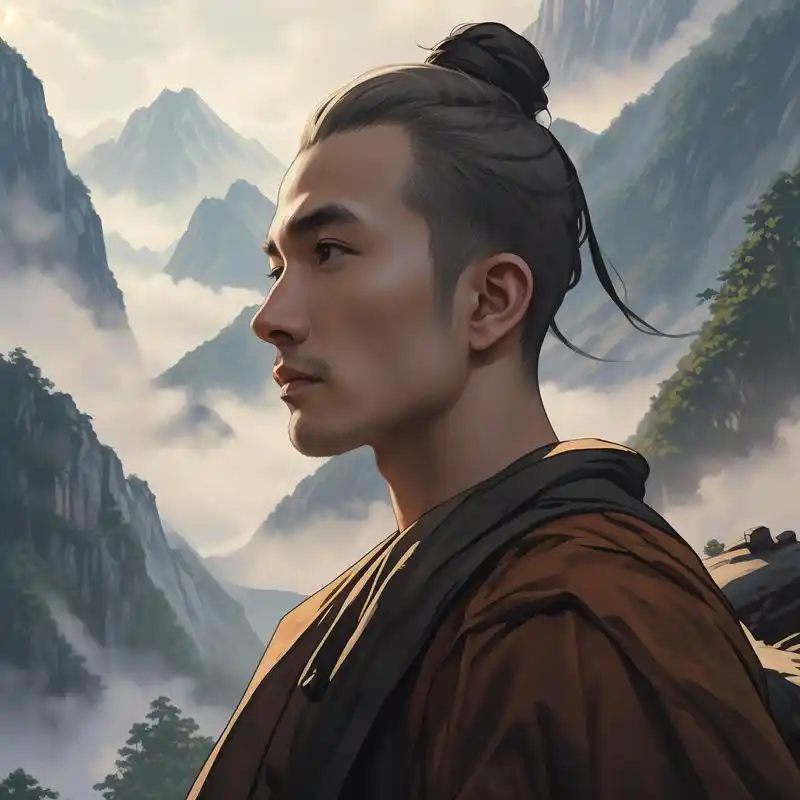 0169♂15帅气和尚头像,超凡脱俗!