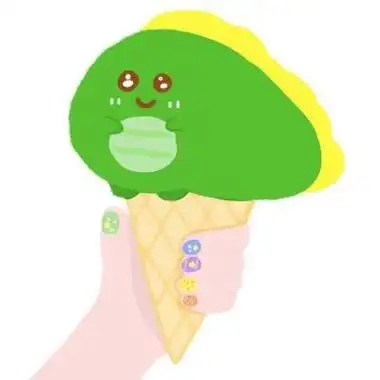 冰淇淋头像可爱卡通