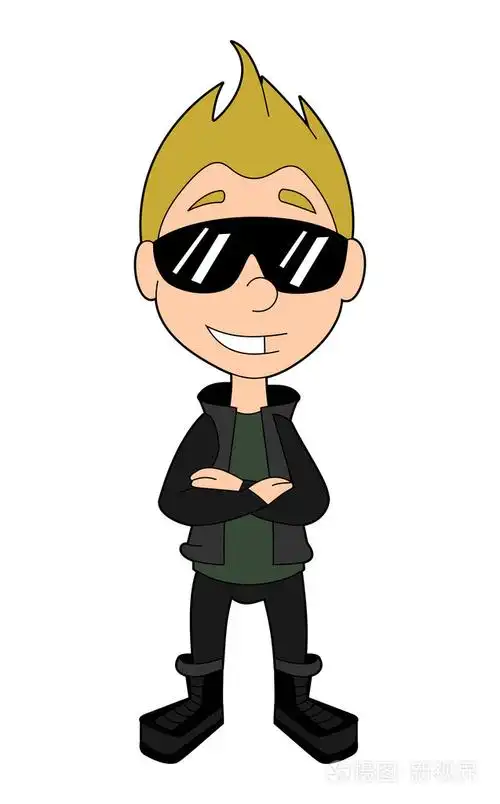 冷静的孩子间谍卡通