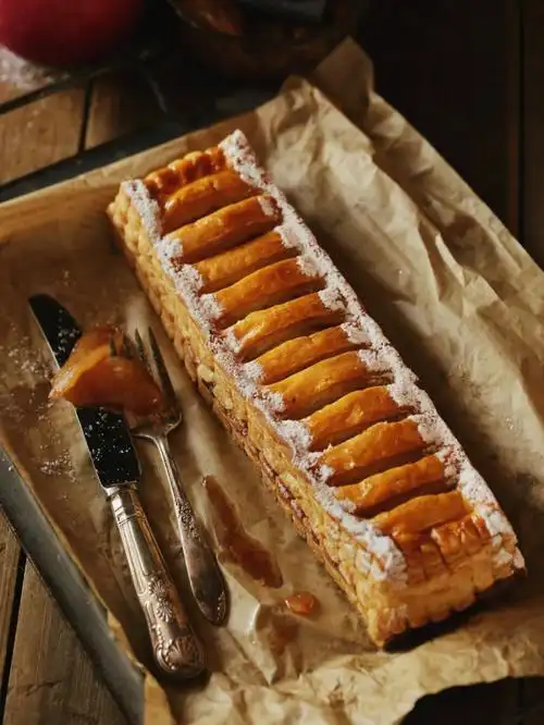 法式肉桂苹果千层酥