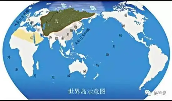 说到美苏博弈,某种程度上是"世界岛"与海洋国家的对立.