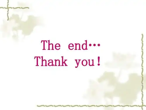 100种室内植物花卉 the end… thank you!