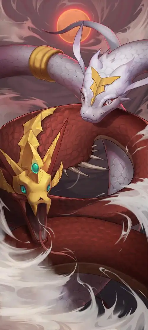 蛇|插画|游戏原画|大头宇怪 - 原创作品 - 站酷 (zcool)