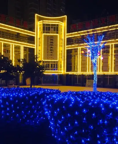 华灯初上夜三原