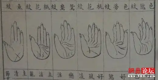 《麻衣神相》中的72种掌纹,你中了多少枪?