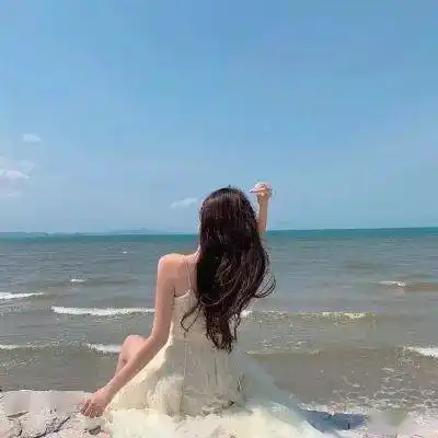 背影女头像小清新唯美女生头像