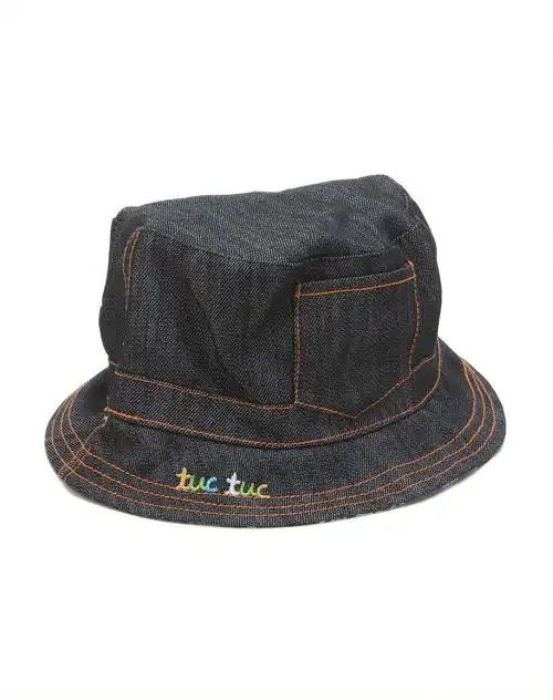 男童深蓝色牛仔布帽子