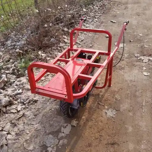 汽油鸡公车几个档丛林小道货物搬运车农户轻松爬山工具