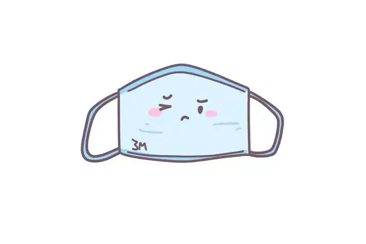 抗疫素材简笔画 口罩怎么画