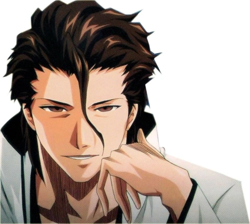 蓝染是《死神》中的反派角色,他的呆毛也和正派角色的朝天立起不一定