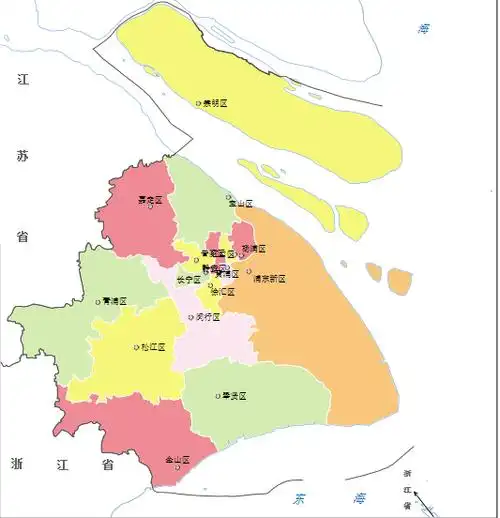 上海有哪些新区,上海新区划分规划