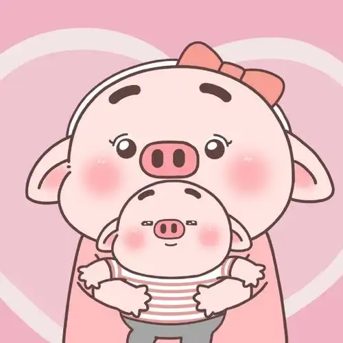 情侣头像##猪小屁五周年