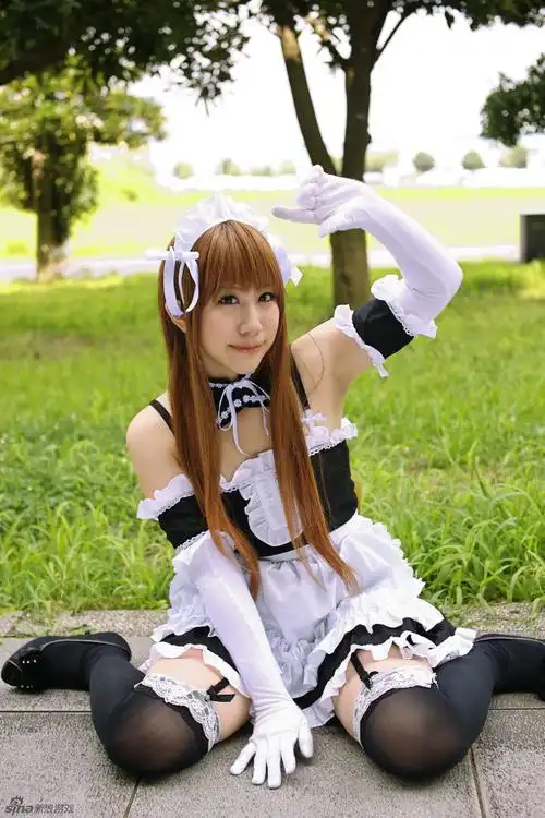cosplay美女娇媚性感女仆高清图