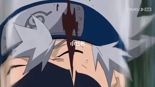 火影忍者卡卡西受伤带土开眼二勾玉
