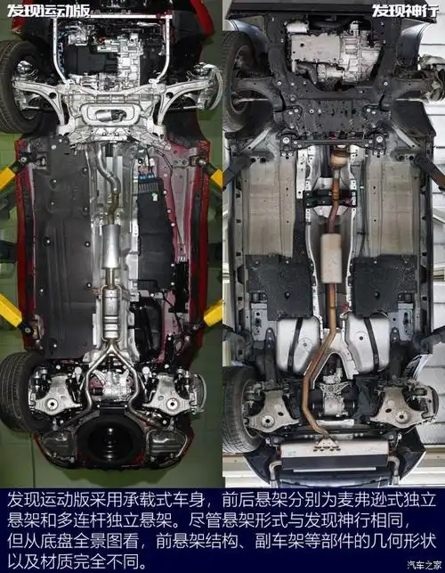 裙下改头换面路虎发现运动版底盘解析