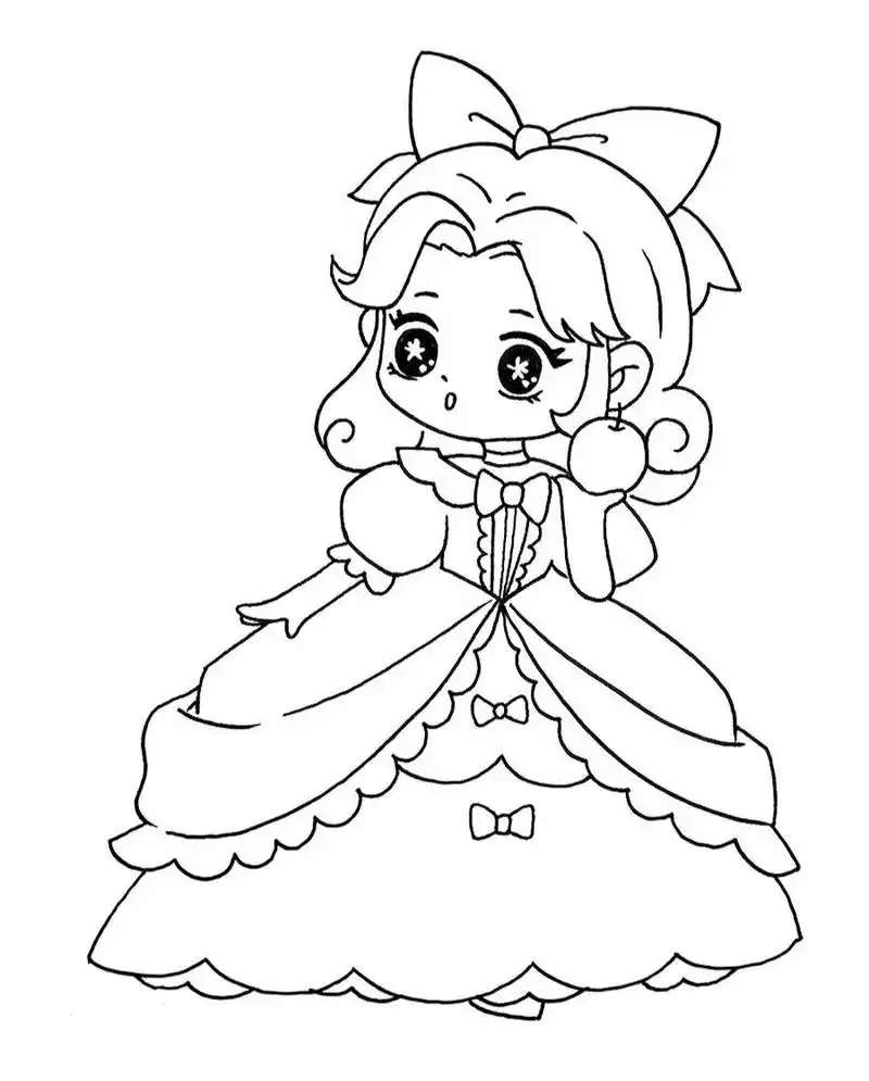 儿童画教程|春季动漫趣画白雪公主 【教学重难点】 98 ①以半临摹半