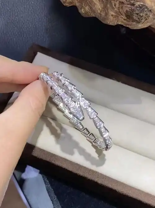 宝格丽蛇头满钻镯子 宝格丽蛇镯子-图片大观-奇异网
