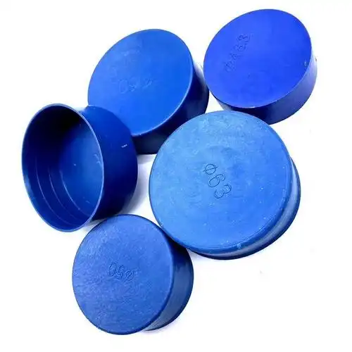 钢管塑料管帽管堵闷头 水管防尘盖pvc管帽封头脚手架盖帽 13.